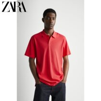 ZARA Autumn Winter New Mens basic short sleeve POLO T-shirt 06462407679