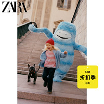 ZARA Discount Season] Baby Girl Embroidery Polka Dot Bite Knitted Jacket 03336129427