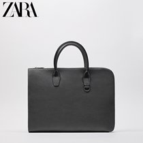 ZARA Spring New Pint Mens Bag Grey Business Classic Briefcase Handbag 3404820004