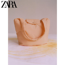 ZARA new childrens bag girls orange nylon shopping bag 11236730070