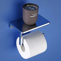 Export Germany non-copper stainless steel paper towel toilet toilet roller roller toilet hardware