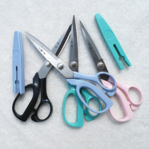 Hangzhou Zhang Xiaoquan tailor shears plastic handle light cutting 8#TPS-205 clothing scissors