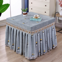 New electric stove cover mahjong machine table cover electric heating table cover tablecloth Square fire cover dust cover cover stove cover