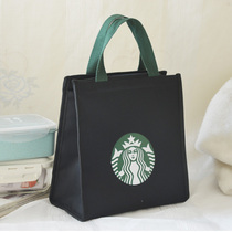 Japanese lunch bag with rice bag Hand bag large thermal insulation lunch bag lunch box bag office worker simple handbag