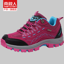 Antarctic people hiking shoes women Spring and Autumn non-slip sports mountain climbing shoes low-top breathable light travel outdoor hiking shoes men