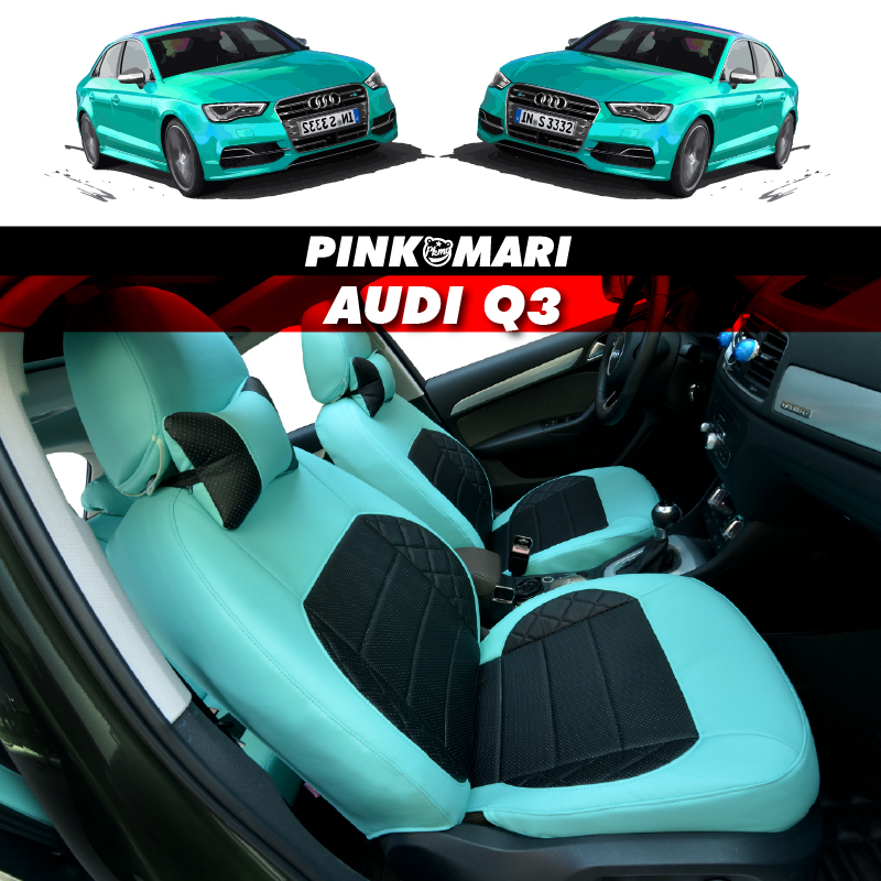 Audi A3 Seat Cover A1 Q3 Q5 A4 Lady Lovely Special Car Full Package Four Seasons Customized Car Leather Seat Pad