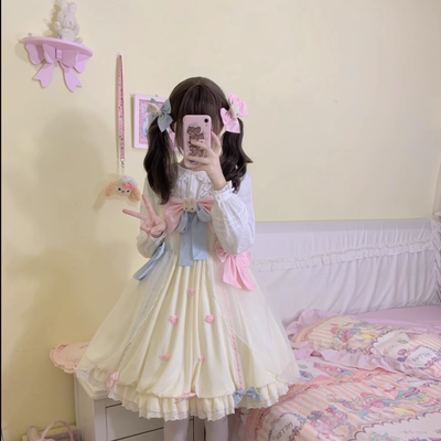 taobao agent Cute summer slip dress for princess, Lolita style, Lolita Jsk