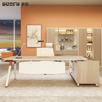 Boss table fashion desk simple modern manager desk desk chief financial office table and chair combination furniture
