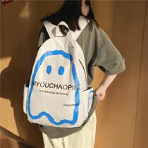 Schoolbag female college students Harajuku style original niche backpack middle school students ins Japanese Tide brand travel backpack tide