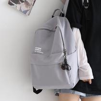 Nrsen simple Joker backpack mens new school bag female college junior high school students backpack womens shoulder size