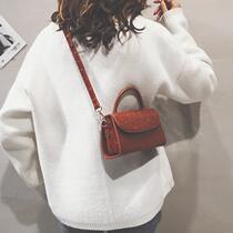 Crocodile Womens Bag 2021 New Tide Fashion Joker Crop Bag Simple Casual Shoulder Bag