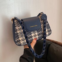 This years small bag female ins wild 2021 New Tide fashion niche senior sense shoulder bag autumn and winter underarm bag