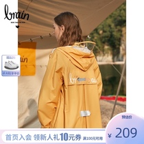 Raincoat ladies long electric car full body Fashion bicycle riding outdoor hiking adult poncho coat mens singles