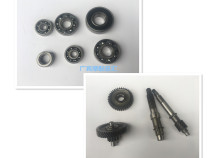 Suitable for Yamaha Fuxi Qiaoge Fuyi Liying Lingying RSZ100 Tail Gear Box Gear Set Gear Bearing Needle Roller