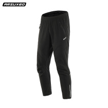 Riding Pants Mens Autumn Winter Windproof Bike Long Pants Outdoor Grip Suede Warm And Breathable Softshell Casual Sports Pants