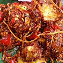 WA vegetable root pickled tofu milk Spicy braised rot Yunnan specialty Lincang Gengma Dai Wa Kohlrabi skimming root super spicy