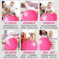 Dragon ball childrens sensory training baby massage fitness baby early education yoga ball with Thorn thickening explosion