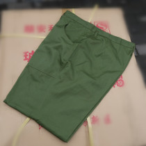 True 87 style winter training pants polyester card single pants thick military fans belt fart bag labor protection pants loose mens overalls