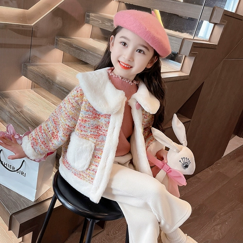 Утепленная демисезонная куртка, детский утепленный пуховик для девочек, коллекция 2023, детская одежда