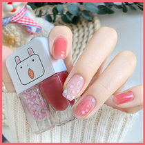 Child nail polish ripping safe and environmentally friendly and non-toxic and tasteless little girl baby bright sheet lasting advanced free of baking