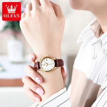 Swiss certified designer watches women 2021 new advanced senses small crowdsourced light extravagant mechanical table leather strap waterproof