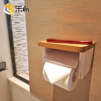 Punch-free paper towel rack Paper towel box Bathroom toilet Nanzhu waterproof toilet paper rack Storage rack Paper roll toilet paper rack