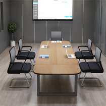 Office furniture Conference table Long table Simple modern small board training table Rectangular office desk chair Long table