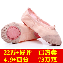 Adult children children dance shoes Girls soft-soled practice Male body Cat paw dance yoga National Chinese ballet