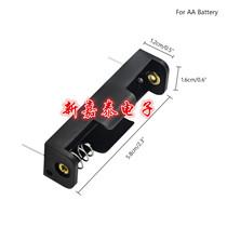 Single section with pin 5 No. 1 battery box 1 section No. 5 pin type AA1 battery holder can be welded 1 5V