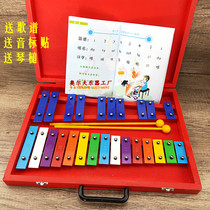 Orff percussion instrument 25-tone piano piano Aluminum piano childrens music Enlightenment instrument teaching aids Students knock