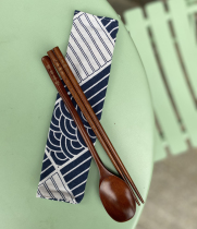Gifts chopsticks spoons tableware travel supplies golden sentences fellowship