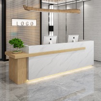ins cashier Simple modern clothing store Beauty salon bar Company atmosphere Training institution Sales department Front desk