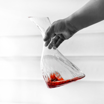 European-style creative red wine decanter Household crystal glass wine filter Quick decanter red wine goblet