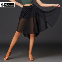 Dynasty Latin dance dress skirt female adult new summer dance costume Latin dance dress practice dress short dress