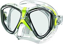 Overseas Seac Italia Mask Mask Metallic Yellow