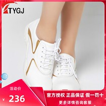 TYGJ golf shoes Womens shoes strong non-slip shoes comfortable fixed nail sports shoes