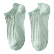Socks Children Short Sox Shallow Mouth Korean version Fall original Cebu Wind trendy ladies Boat Sox Invisible Ins Spring Autumn New deodorant