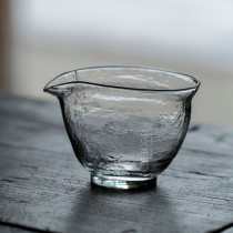 Export to Japan heat-resistant glass Road Cup irregular tea division Tea Sea hammer glass male Cup kung fu tea set