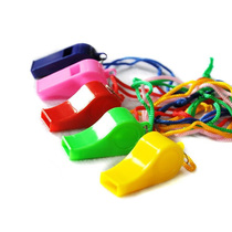 Environmental referee color plastic outdoor survival training whistle cheering competition Childrens practice ball whistle