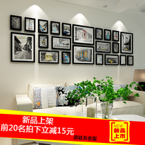 Nordic large Photo Wall clip decoration hanging living room no scar nail photo frame creative wall hanging wall combination Photo Wall Wall Wall