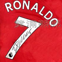 Crown limited-time specials Ronaldo autographed Manchester United 2122 football jersey XZ