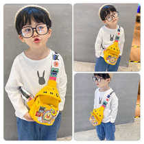 Children's small satchel female boy bag tide small bag backpack girls out cute foreign fashion 2021 new tide