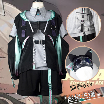 taobao agent [Yuyu Man House] Virtual anchor cos Rainbow Club AZA COSPLAY customized Assassa COS clothing