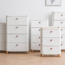 Drawer type storage cabinet snack locker household childrens toys movable storage cabinet multi-layer plastic drawer cabinet