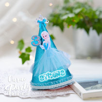 Frozen Theme Decoration Party Hat Birthday Hat Year Old Elsa Crown Queen Child Princess FROZEN