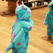 Halloween childrens costumes parent-child baby animal modeling costume baby COS dinosaur clothes one-piece suit