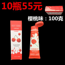 Cherry fruit flavor mouth charming human body lubricating oil liquid massage products