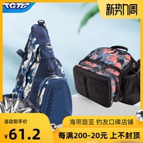  TGTG Luya bag outdoor fishing waist bag multi-function large-capacity waterproof oblique cross bag shoulder bag sequin bag