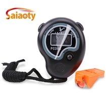 Tianfu pc396 electronic stopwatch timer track and field motion run table Two memory referee clock (send a whistle