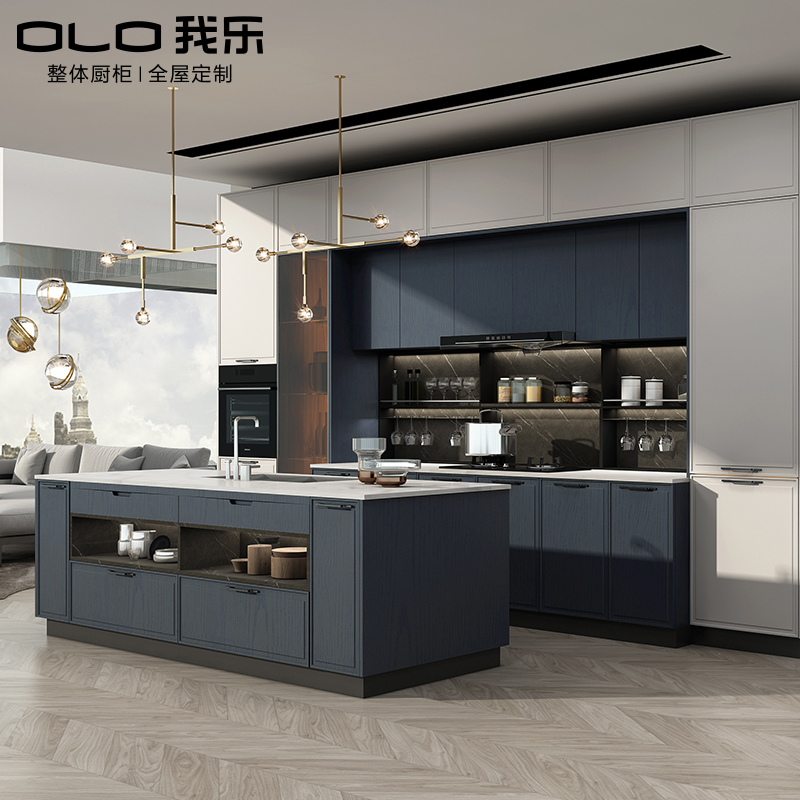 My Music Cabinet Modern Simple Basel Kitchen Cabinet Whole Household Open Customized Quartz Table